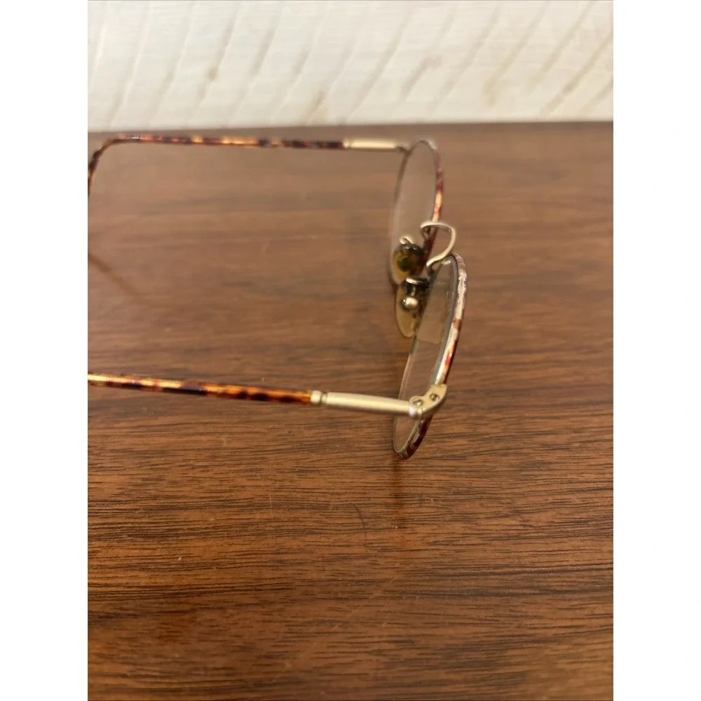 GIORGIO ARMANI EYEGLASSES 186-721 TORTOISE FINISH METAL‎ Frames Italy 51-20-145
